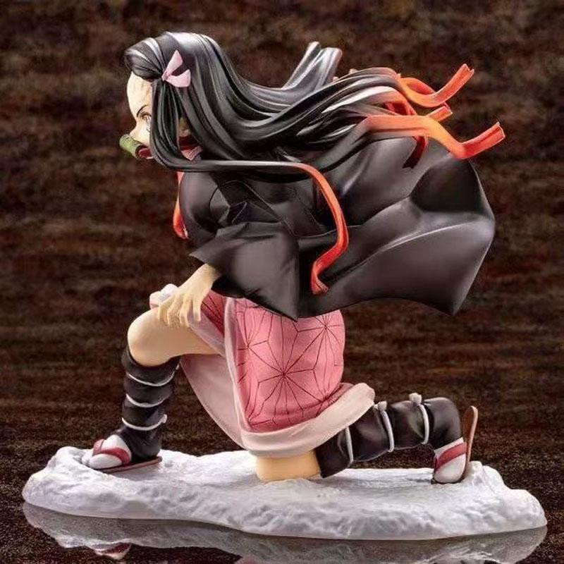 Yiran toy 1 Demon Slayer Kimetsu no Yaiba Kamado Nezuko Actionfigur 10cm - Bild 2