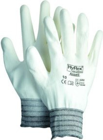 Ansell HyFlex 11-600 Schutzhandschuhe in Weiß, Größe XXL (Gr. 11) - Bild 1