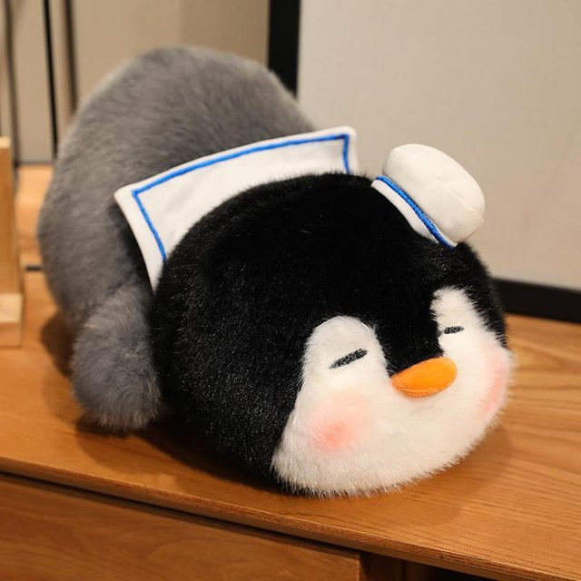 Yiran Health & Beauty Marine Pinguin Begleitpuppen, Plüschpuppen, 25cm, ab 0 Jahren - Bild 1