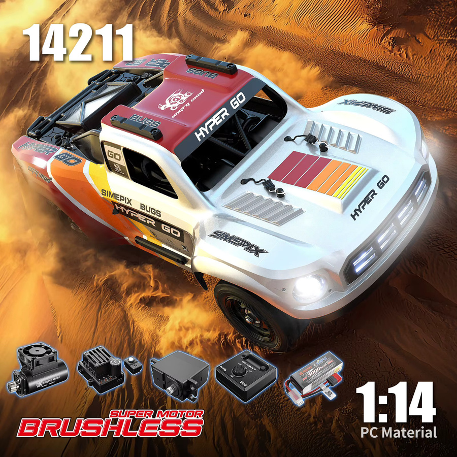 MJX Hyper Go 14211, RC-Auto, 1:14, mit LED-Lichtern, ab 14 Jahren - Bild 2