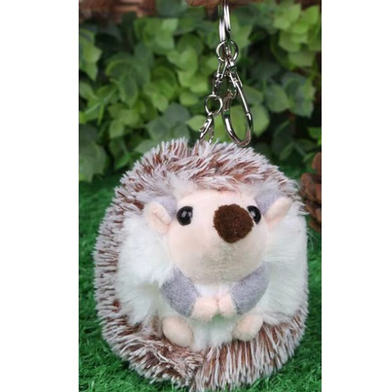 JINHF Schlüsselanhänger Plüsch-Igel, 10 cm, Unisex - Bild 4