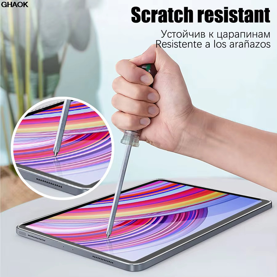 2er-Set Gehärtetes Glas Display Schutzfolie für Xiaomi Redmi Pad Pro 12,1 Zoll und Redmi Pad 11 Zoll, Transparent, 9H Härte - Bild 2