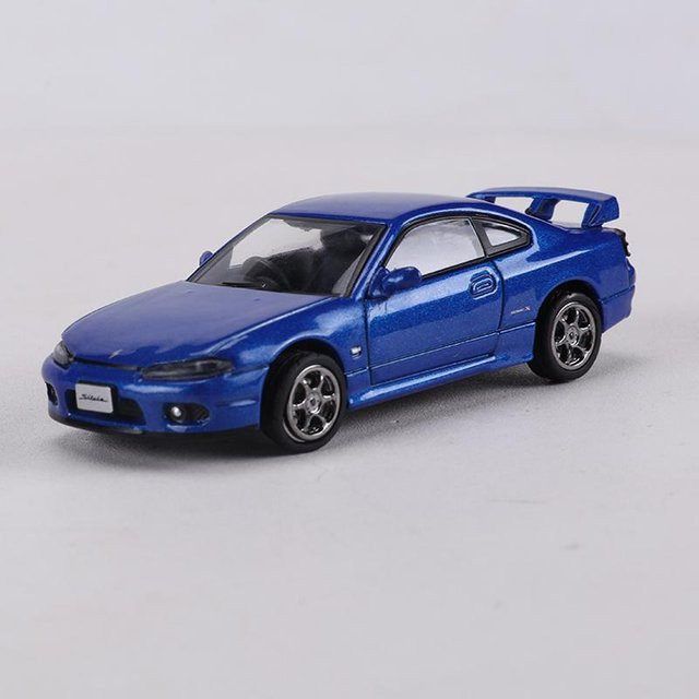 Linyi toy car Schatten 1:64 Silvia Spec-R Aero S15, Modell Spielzeug, Metall, ab 14 Jahren - Bild 1