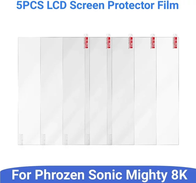 5 Stück kratzfeste transparente Schutzfolien für den Phrozen Sonic Mighty 8K LCD-3D-Drucker - Bild 1