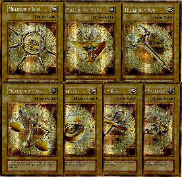 Yu-Gi-Oh! Millennium Puzzle Millennium Eye Millennium-Artikel, Anime-Karte - Bild 1