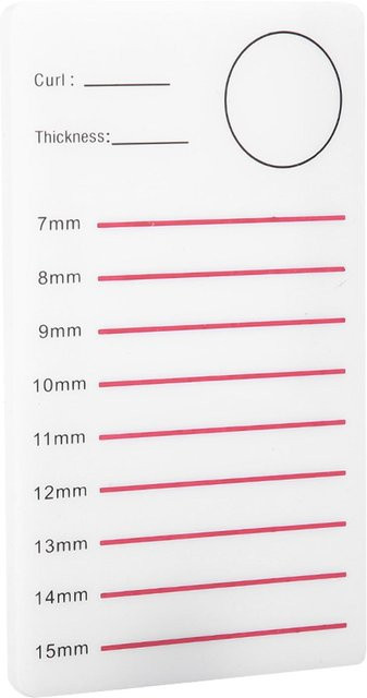 Beautyyy Wimpernverlängerungshalter Silikonpad, White - Bild 1