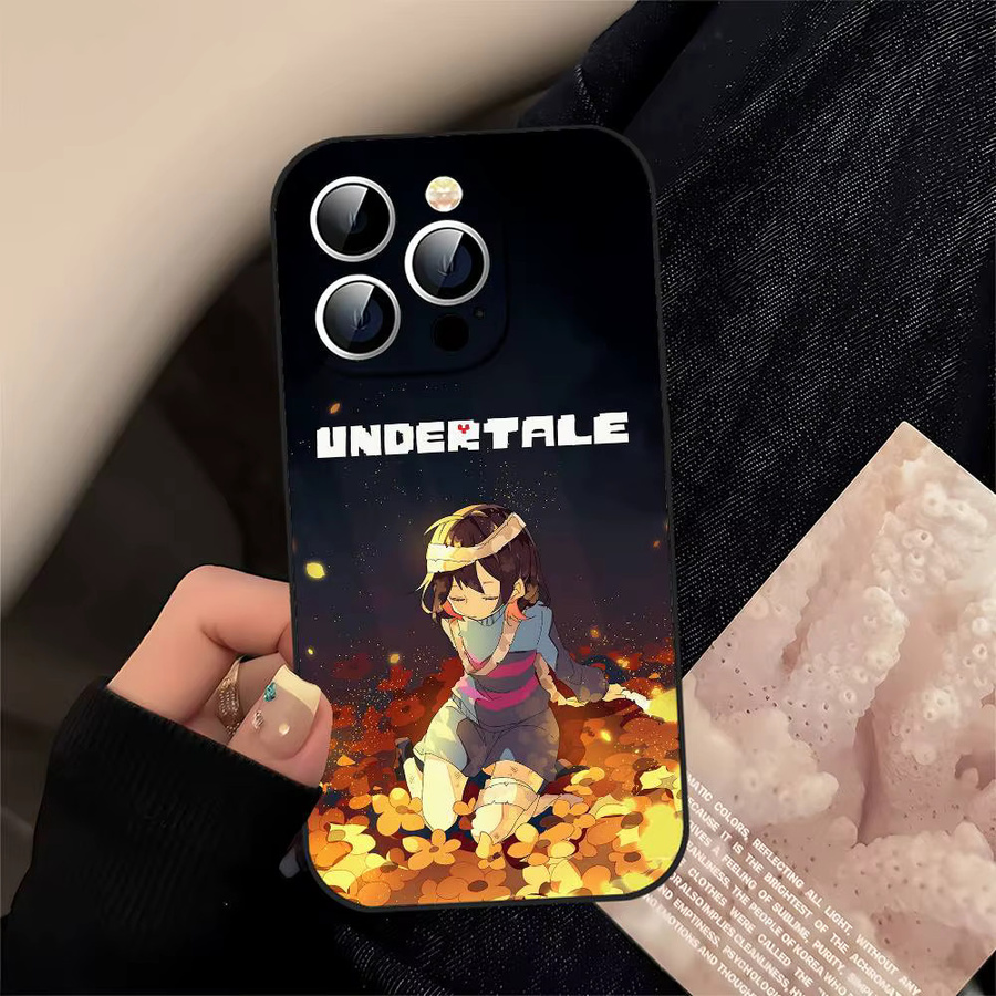 Mesuca Handyhülle im Undertale Design für iPhone 11 bis iPhone 17 Pro Max Plus, weiche TPU Hülle, Multicolour - Bild 4