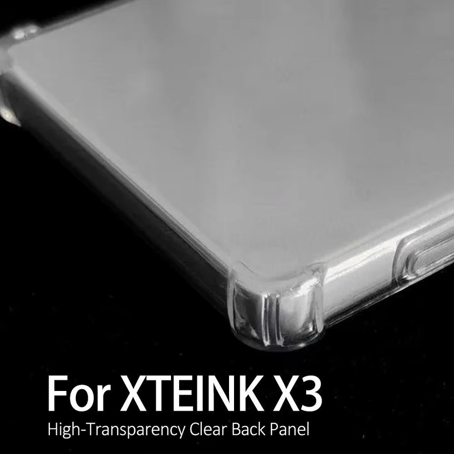 XTEINK X3 E-Book transparente TPU-Schutzhülle mit Airbag-Funktion und stoßfestem Schutz - Bild 3