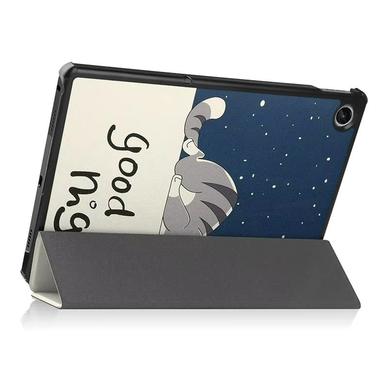 Lenovo Xiaoxin Pad 2022 & Tab M10 Plus 3rd Gen 10,6 Zoll Schutzhülle aus magnetischem PU Leder in Grau inklusive Schutzfolie und Stylus - Bild 3