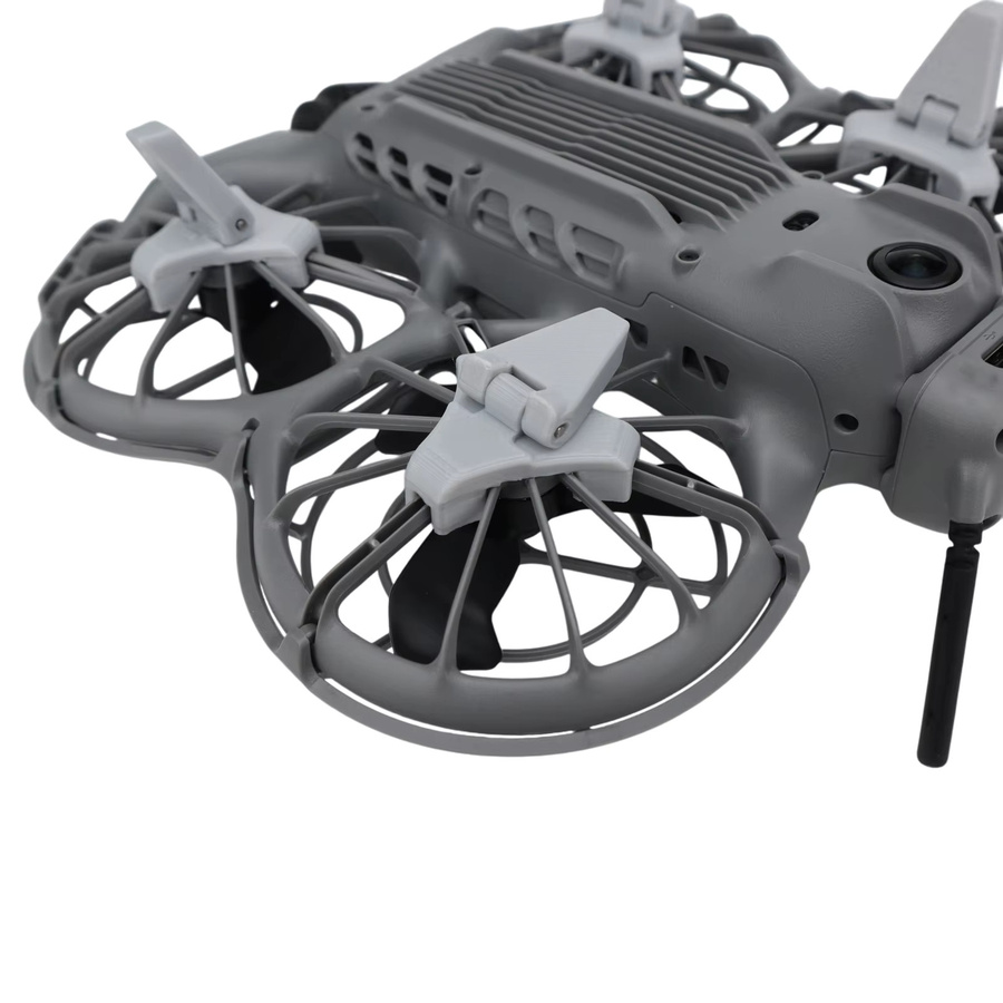 DJI NEO 2 Fahrwerk Schutzbeine mit Schnellverschluss-Halterung zur Drohnen-Körperunterstützung - Bild 4