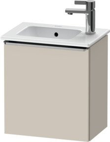 Duravit Waschtischunterschrank D-Neo in Taupe Matt, B/T/H: 41 x 27,4 x 44 cm - Bild 1