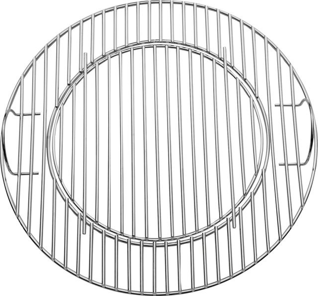 Jamestown Grillrost aus Stahl für Jamestown Bolton Holzkohle-Kugelgrill, Silber, Durchmesser: 45 cm - Bild 1