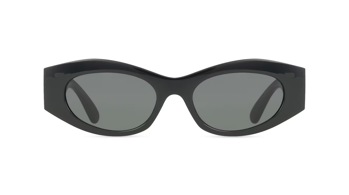 Versace VE4480U Sonnenbrille Cat Eye, Vollrand, Kunststoff, schwarz, Damen - Bild 1