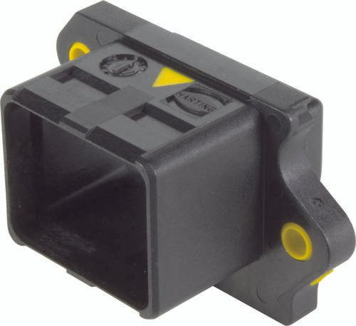 Harting Anbaugehäuse 09 45 545 0043 in Schwarz aus Kunststoff - Bild 1