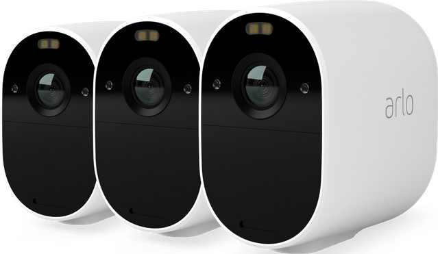 Arlo Essential Spotlight Kamera 3er Set weiß mit Wi-Fi - Bild 1
