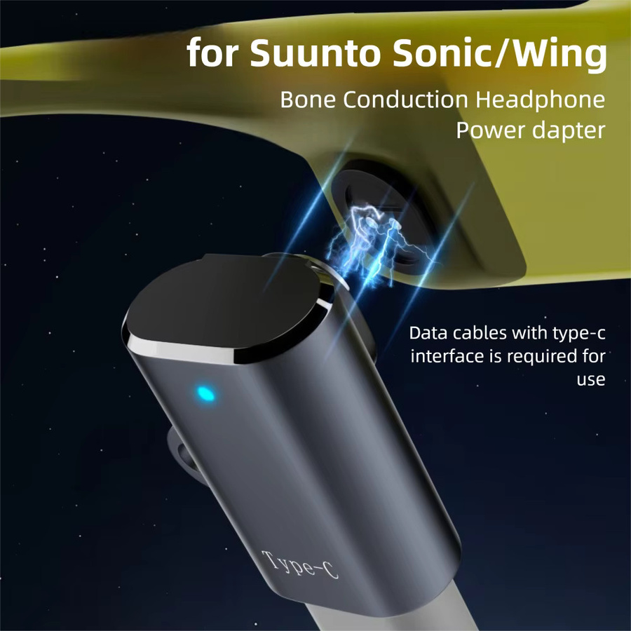 Suunto Typ C Magnetisches Ladegerät für Wing und Sonic Knochenleitungskopfhörer mit USB-C Adapter - Bild 4