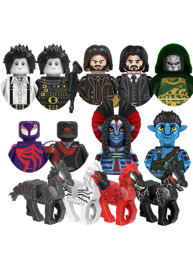 Ricky Toys John Wick Daredevil Avatar Minifiguren, Bausteine, Set / Bundle - Bild 2