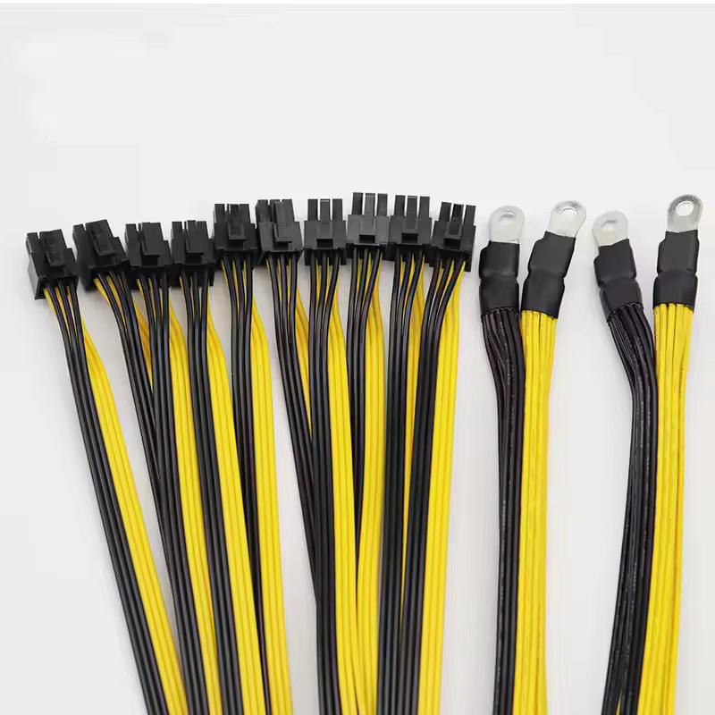 Bitmain 10er Set 6-polige PCIe Express Stromversorgungskabel für Antminer S9 S9j L3+ Z9 D3 Netzteil - Bild 4