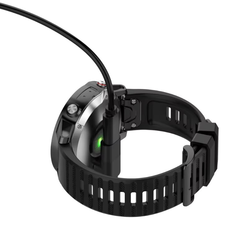 Garmin Ladekabel-Adapter, Silikon, Schwarz, USB-C/Micro USB/Lightning - Bild 4