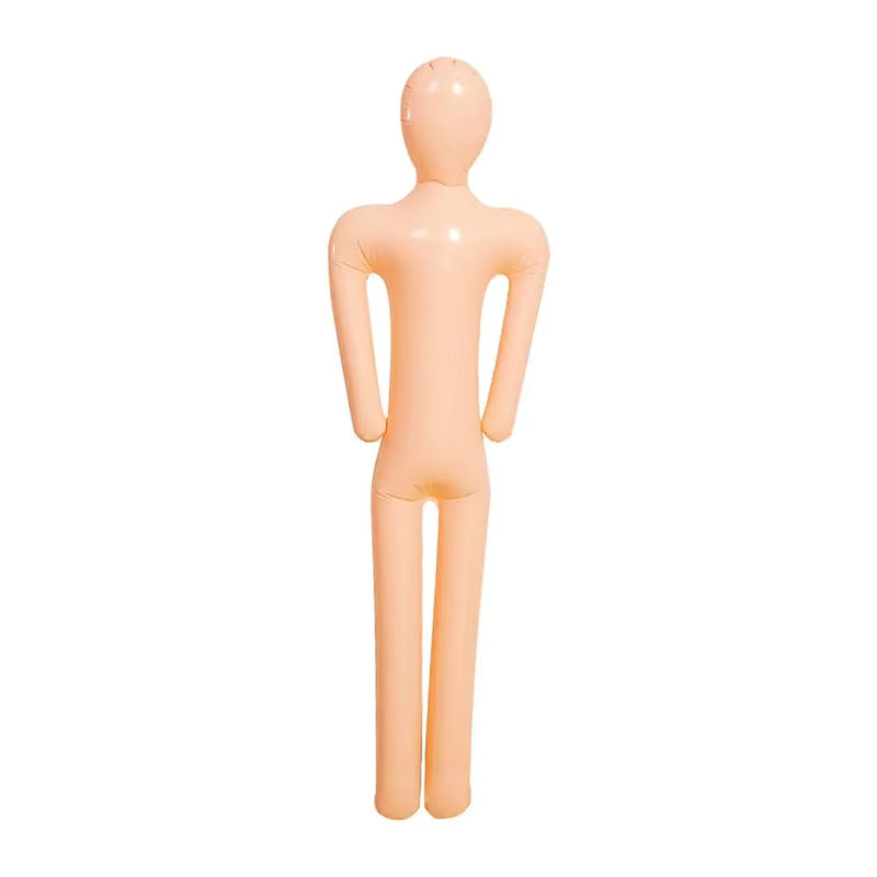 VIBRATITE Aufblasbare Halloween-Schaufensterpuppe in Beige aus Kunststoff, Höhe: 120 cm - Bild 2