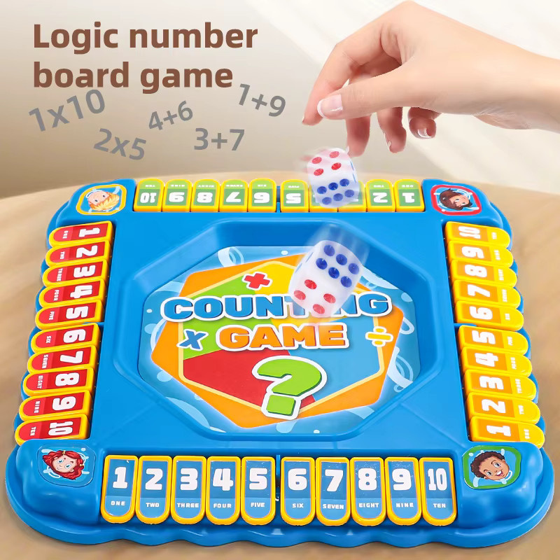 KNYYSECQ Digitales Flip-Karten-Mehrspieler-Tischspiel, Puzzle, Kinderspielzeug - Bild 3