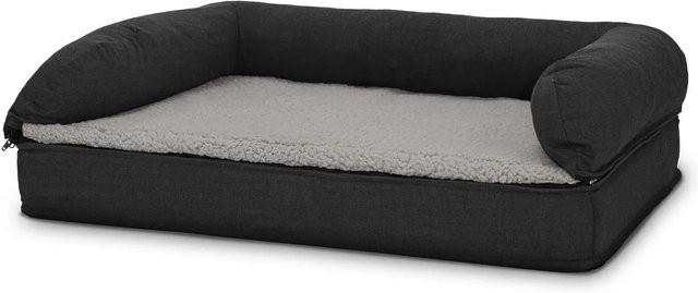 Petzzz Hundebett Bella Sofa in Weiß mit viskoelastischem Schaumstoff und abnehmbarem Bezug, B/T: 100 x 70 cm - Bild 1