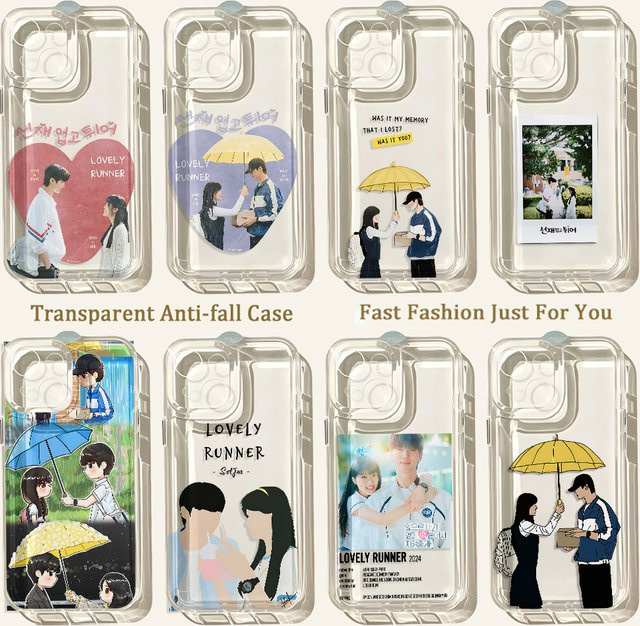 Potdemiel Handyhülle Lovely Runner für iPhone 17 16 15 14 13 12 11 Pro Max Mini Air Plus mit transparenter Rückseite - Bild 1