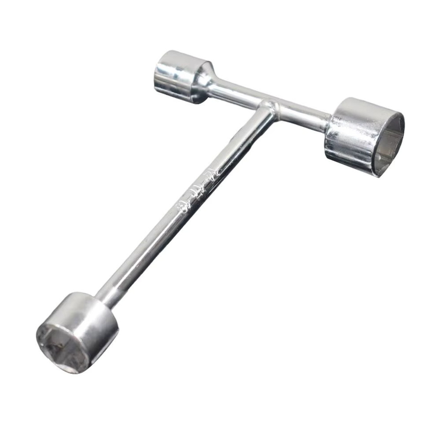 DAZZLEEX T-Griff Hex-Steckschlüssel-Set für Fahrradreparaturen, Silber, 8mm bis 19mm - Bild 2