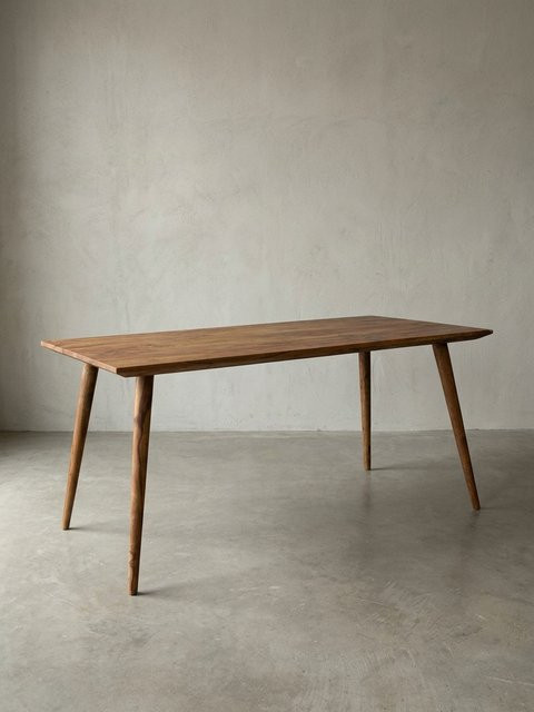 REPA Esstisch aus Massivholz in Landhausstil, rechteckig, Braun, B: 160 cm, T: 80 cm, H: 76 cm - Bild 1
