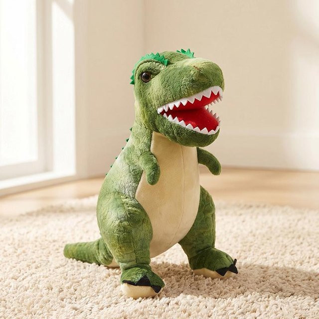 Yiran toy Dinosaurier Plüschtier, Tyrannosaurus Rex Triceratops Pterosaurier, ab 0 Jahren - Bild 1