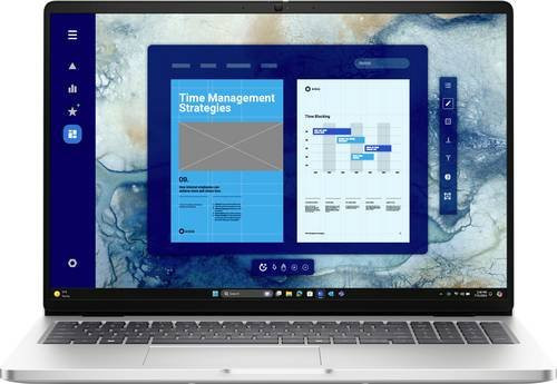 Dell Notebook Pro 16 mit 40,6 cm Display, Intel Grafik, 16GB RAM, 512GB SSD, Platin - Bild 1