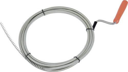 Mannesmann Rohrreinigungswelle M49903 aus Stahl in Silber, Länge: 3 m, Durchmesser: 6 mm - Bild 1