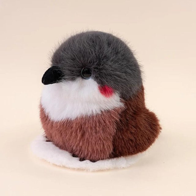 Yiran toy Vogel Plüschtier, Papagei, Bunt / Mehrfarbig, 12cm - Bild 1
