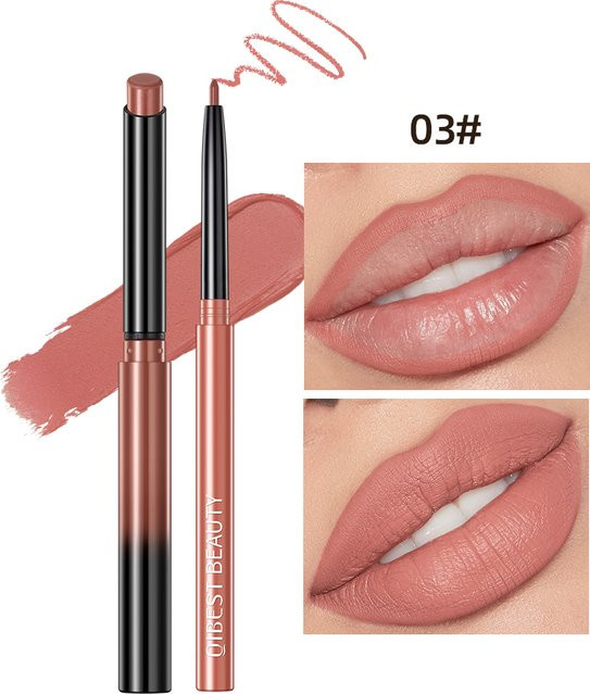 QIBEST Lippenstift, 12 Farben, Matt, Unisex - Bild 1