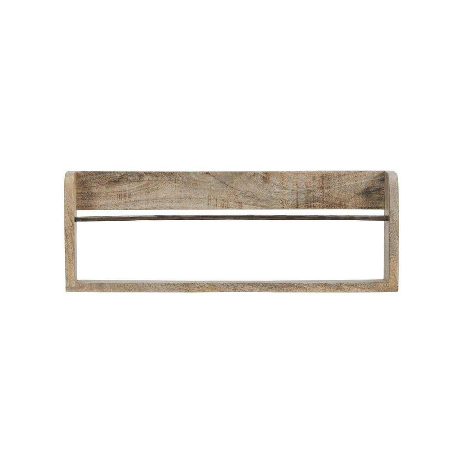 House Doctor Rek Maga Regal aus Mangoholz und Eisen in Natur/Braun, Höhe: 60 cm - Bild 1