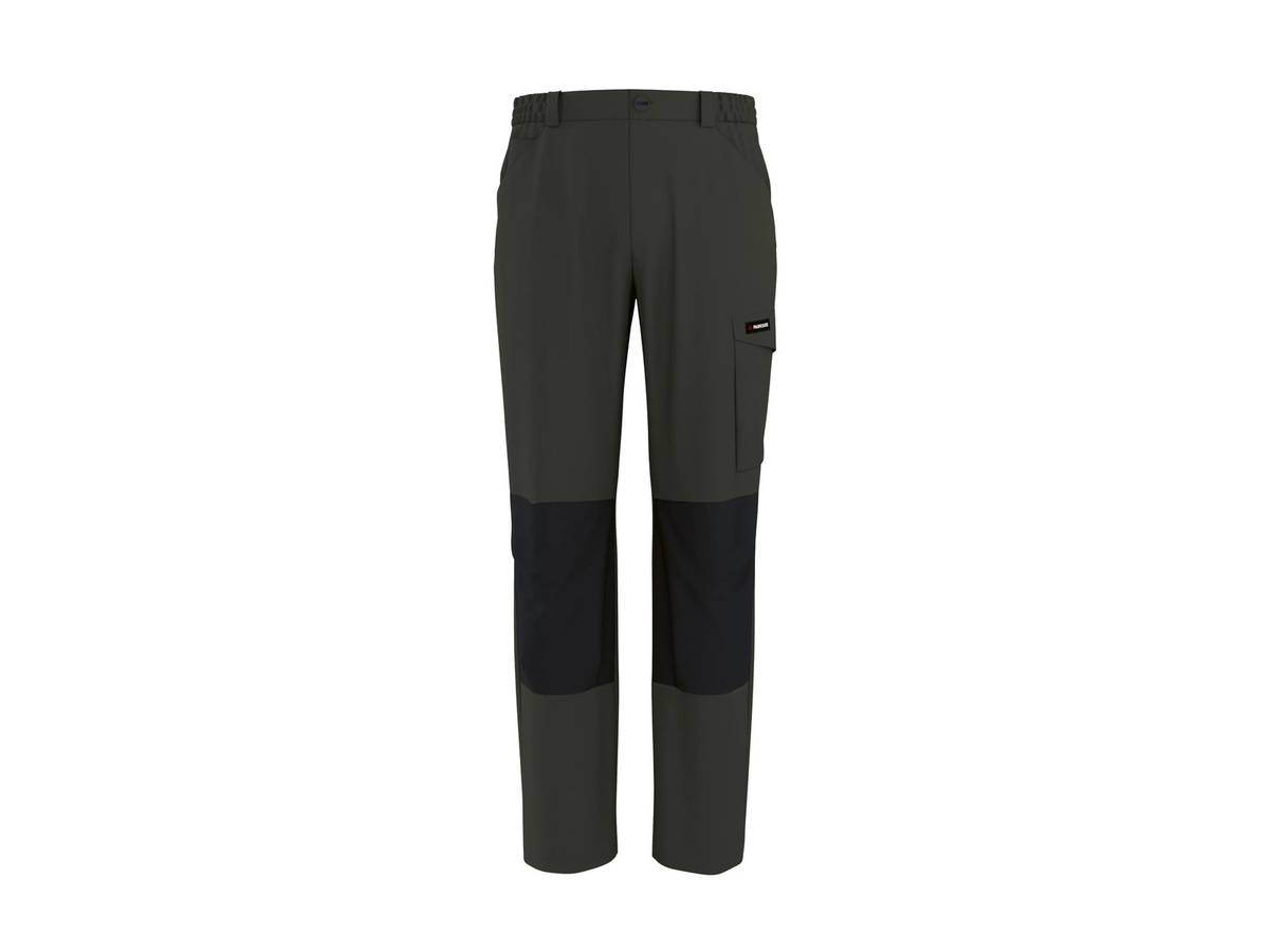 Parkside Herren Arbeitsbundhose Cargo aus Baumwolle in Dunkelgrün, Größe 52 - Bild 2
