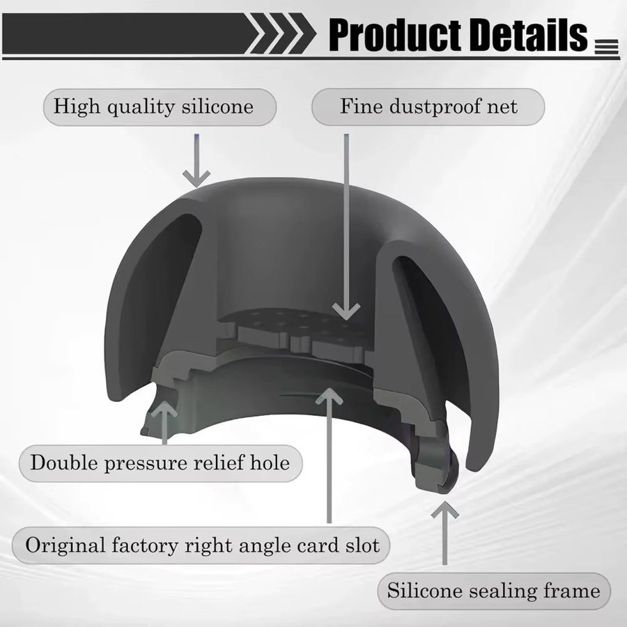 3 Paar Silikon-Ohrstöpsel in Weiß als Ersatz für Samsung Galaxy Buds4 Pro und Buds3 Pro In-Ear Kopfhörer - Bild 2
