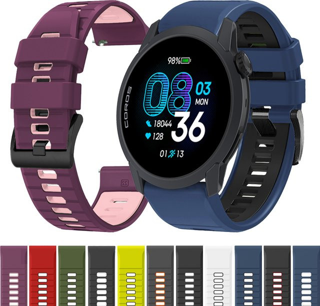 COROS Uhrenarmband Silikon, Unisex - Bild 1
