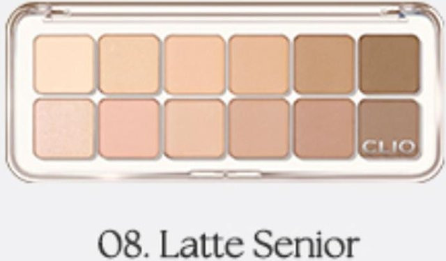 CLIO Pro Eye Palette Air No. 8 Latte Senior, Lidschatten-Palette, 14 Farben - Bild 1