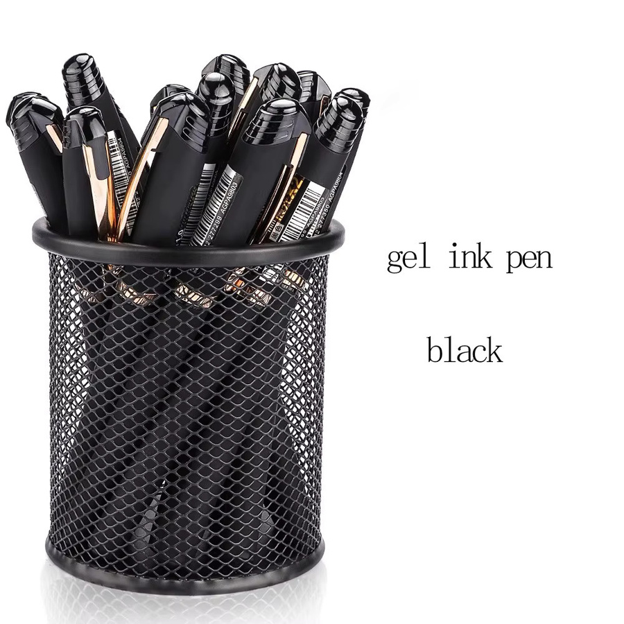 M&G Gelstift Schwarz mit 1,0 mm Schreibspitze für Kalligraphie und geschäftliche Signaturen - Bild 3