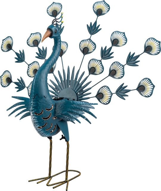 LIVARNO Solar-Dekovogel Pfau - Bild 1