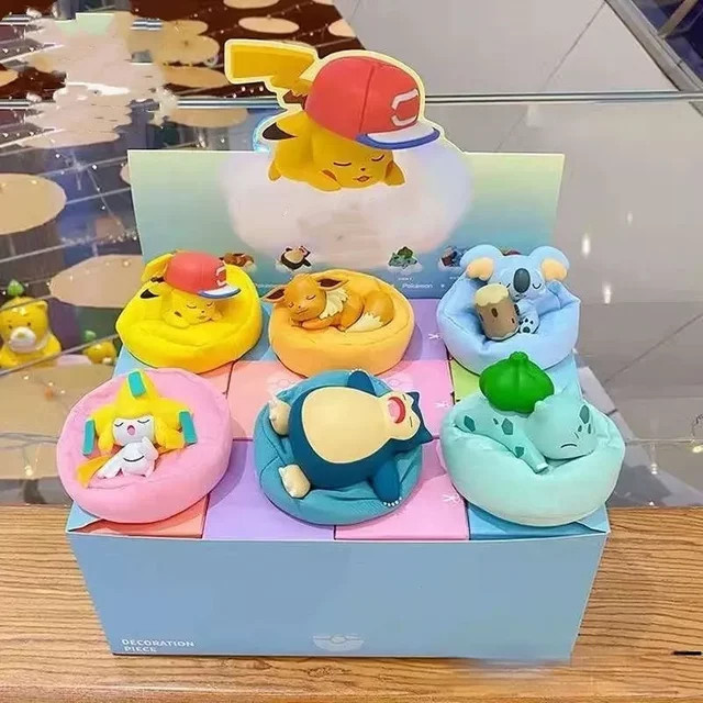 TAKARA TOMY Pokémon Pikachu Snorlax Anime-Puppe, Überraschungsspielzeug - Bild 1