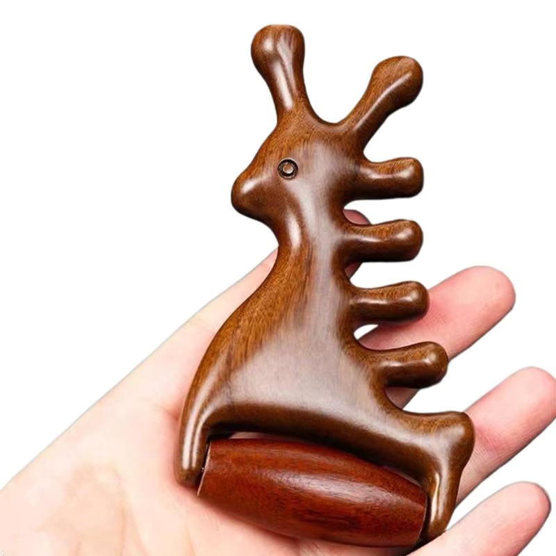 HNKMP Zahnkamm Massagekopf für Gesicht, Augen, Kopfhaut - Bild 6