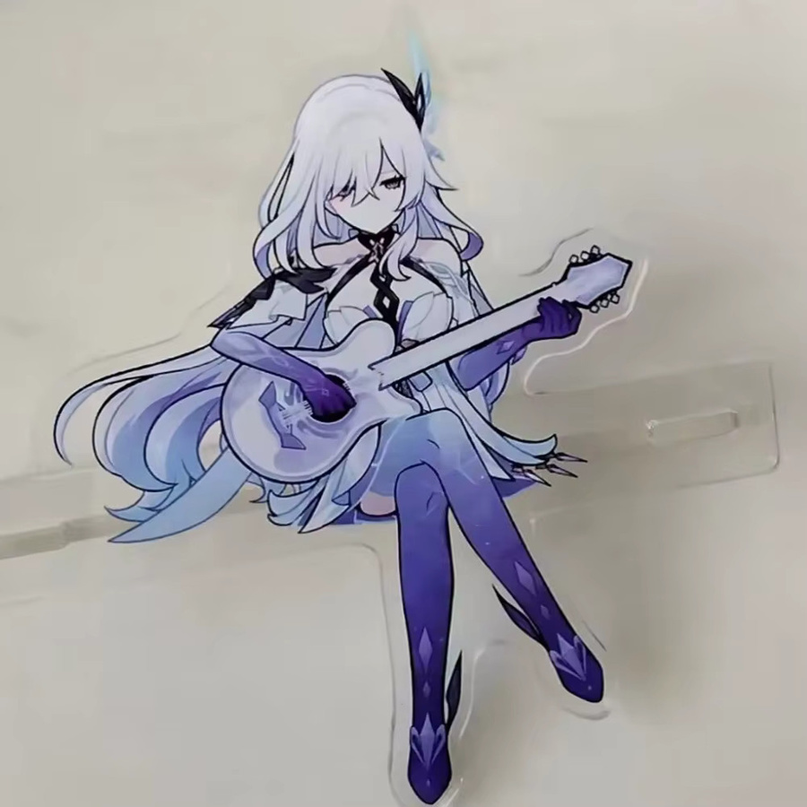 MUSEXINGQIU Genshin Impact Skirk, Acryl Figur, Stehende Platte - Bild 5