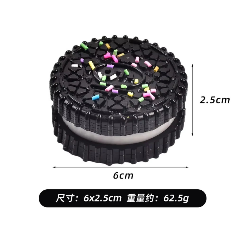 Schylling Oreo Stressabbau-Squishy-Spielzeug, Keks-Kuchen-Spielzeug, Sandwich-Keks Antistress-Gadget - Bild 4
