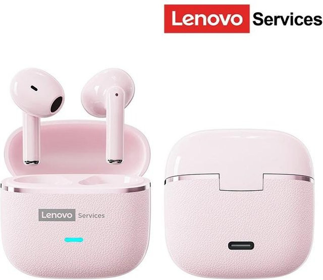 Lenovo LE231 Gaming-Kopfhörer Kabellos Bluetooth 6.0 mit ENC Geräuschunterdrückung, HiFi Stereo Sound und IPX5 Wasserdichtigkeit in Pink - Bild 1