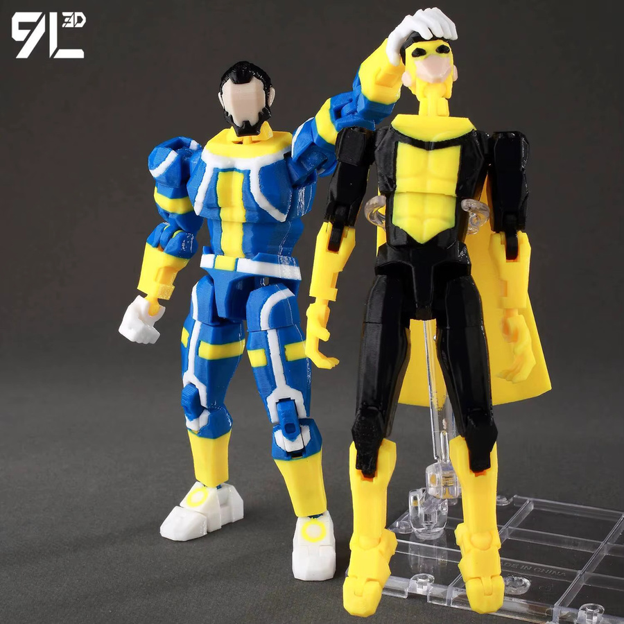 Bandai Lucky 13 Invincible Boy Conquer Omni Actionfigur, Anime-Modell, Einzelfigur - Bild 3