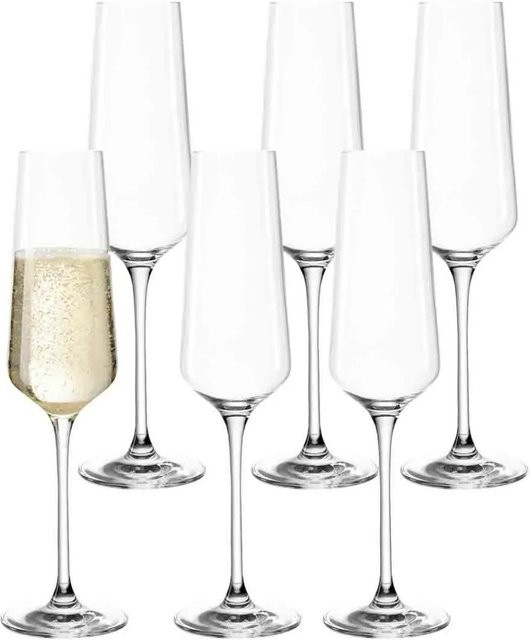 Leonardo Puccini Sektgläser transparent 6er Set mit 280 ml - Bild 1