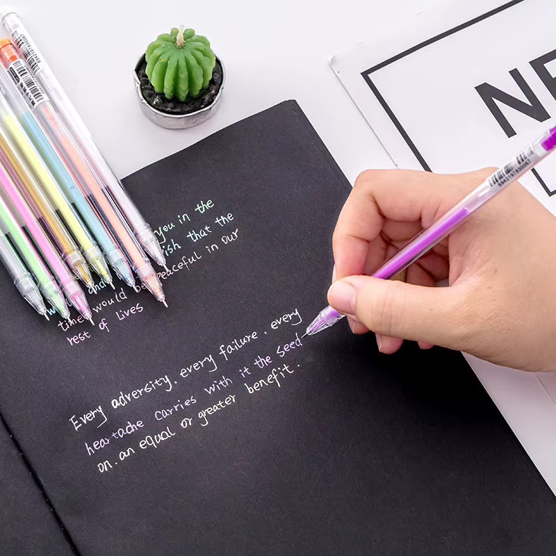Multicolor Nadel-Textmarker Set mit 0,5 mm feiner Spitze für DIY, Zeichnungen und Tagebuch in 9 oder 12 Farben - Bild 3