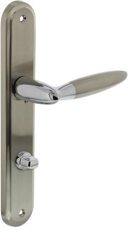 Intersteel Türdrücker Elen in Chrom, Farbe Silber, B/H: 24,2 x 4,3 cm, Tiefe: 1,0 cm - Bild 1